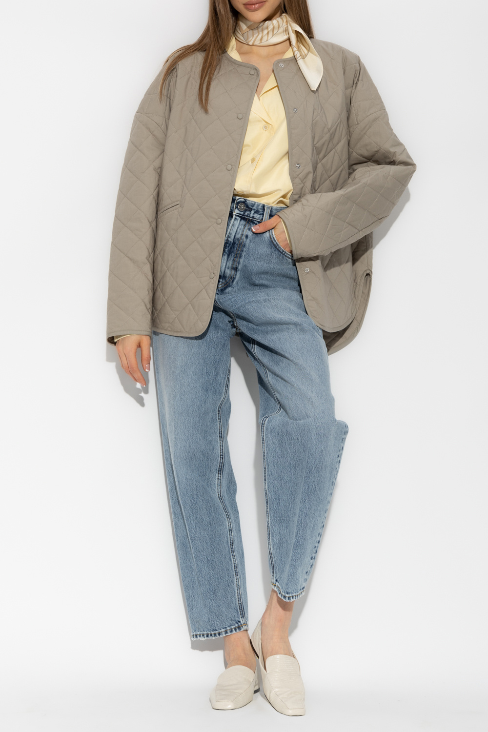 TOTEME Oversize quilted jacket Women's Clothing Vitkac